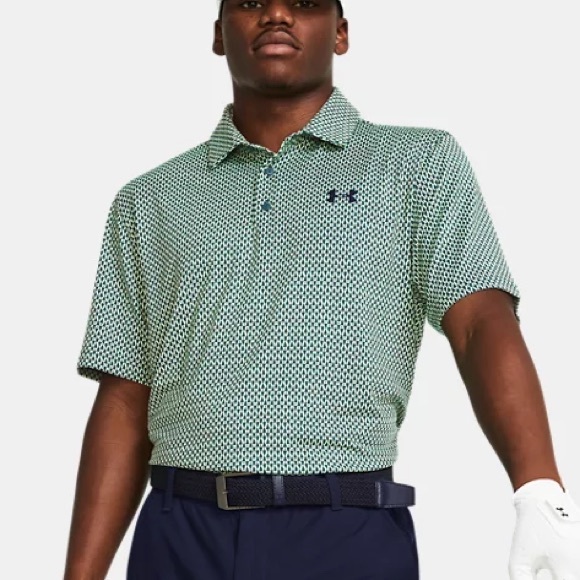 Under Armour Playoff 3.0 Printed Polo Large. NWT - Picture 4 of 4